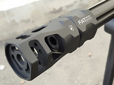 FATman Hex Brake installed