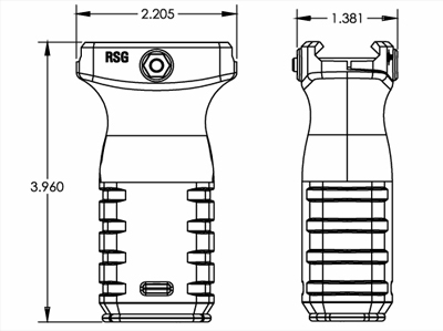 MFT React Short Grip (RSG)