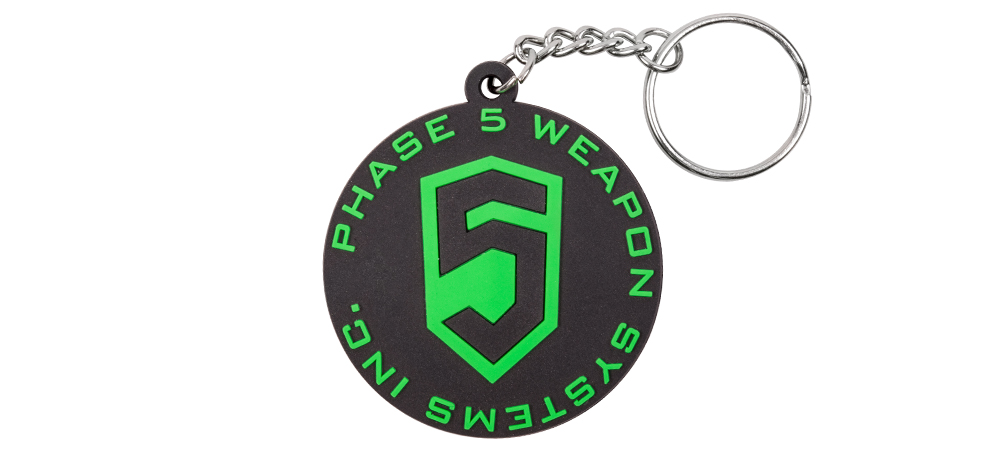 Phase 5 // PHASE 5 LOGO KEY CHAIN - GREEN