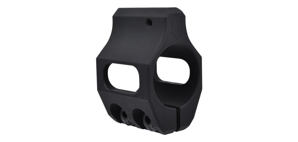 Low Profile Gas Block (Pinch Screw)