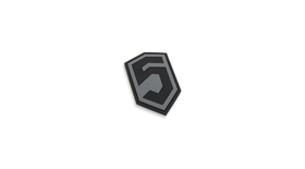 Phase 5™ 3D PVC Patch - Grey / Black