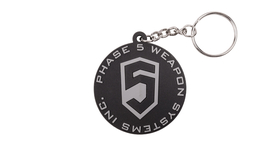 Phase 5 // PHASE 5 LOGO KEY CHAIN - BLACK